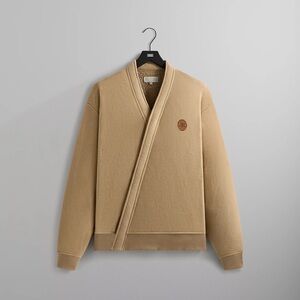 Kith Bonded Sherpa Strauss Cross Front Cardigan